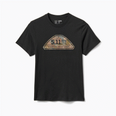Футболка з малюнком 5.11 Tactical® Camo Crest Black