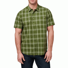 Рубашка тактическая 5.11 Tactical® Wyatt Plaid Short Sleeve Shirt Greenzone Plaid