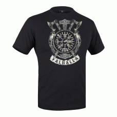 Футболка c рисунком Valhalla Logo Combat Black