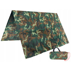 Брезент военный MFH камуфляж 2x3 м Camo, Вудленд