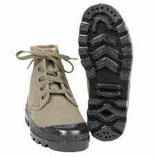 Кеды тактические Mil-Tec French Commando Canvas Boots Olive, Olive, 39