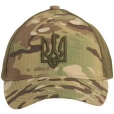 Бейсболка Tailor с Трезубцем И Сеткой Рип-Стоп Multicam