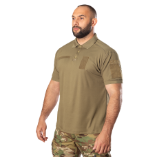 Поло Army ID 2.0 CoolPass Pique LT Tan 8937