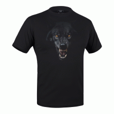Футболка c рисунком Оборотень Combat Black