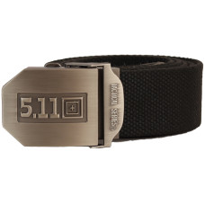 Ремень ХБ с бляхой 5.11 Черный, Black