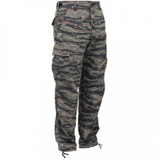 Брюки BDU - Cotton Ripstop, Tiger Stripe, Helikon-Tex (SP-BDU-CR-96)