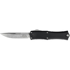 Нож Microtech Hera II Mini Drop Point Stonewashed Black