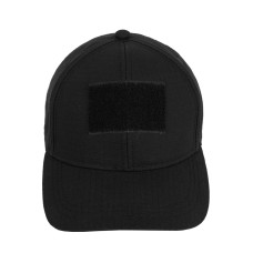 Бейсболка Tailor Рип-Стоп Черная, Black, M