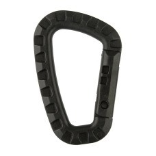 Карабин пластиковый черный, Black