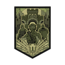 Brand Element нашивка Ровно olive
