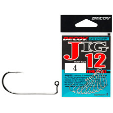 Крючок Decoy JIG12 Fine Wire #10 (9 шт/уп)