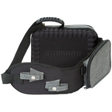 Сумка Shimano Yasei Sling Bag Medium с коробками для приманок Dark grey