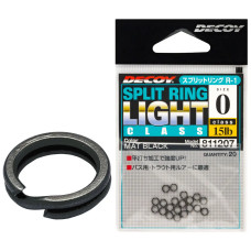 Кольцо заводное Decoy Split Ring Light #00 12lb (20 шт/уп)