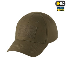 Бейсболка M-Tac Elite Flex Тактическая рип-стоп Темное олива, Dark olive, L/XL