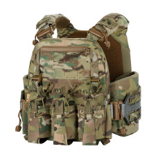 Плитоноска M-Tac Cuirass Tiger FAST Elite с системой MOLLE (размер плиты М) Multicam, Multicam, XL/XXL