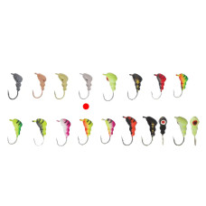 Мормышка вольфрамовая Fishing ROI Муравей с ушком 3.0mm 0.3g ц:silver