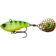 Тейл-спиннер Savage Gear Fat Tail Spin NL 55mm 6.5g Sinking Firetiger