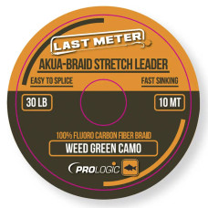 Шоклидер Prologic Akua-Braid Leader 10m (Camo Green) 30lb