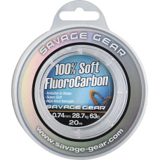 Флюорокарбон Savage Gear Soft Fluorocarbon 50m 0.26mm 4.7kg Clear