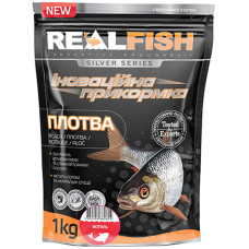 Прикормка Real Fish Silver Series Плотва Мотыль 1kg