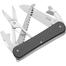 Нож многофункциональный Fox Vulpis CF Black. 5 инструментов