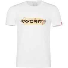 Футболка Favorite RubberLogo Ivory