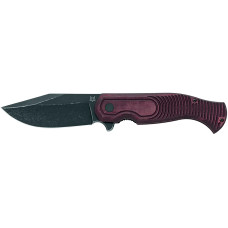 Нож Fox Eastwood Tiger Black Blade Micarta Burgundy