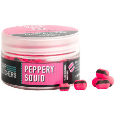 Бойлы Carp Catchers Fluo Dumbell Wafters Peppery Squid 8х5 and 10x7mm