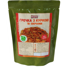 Макро Гречка с курицей и овощами (реторт-пакет) 350г
