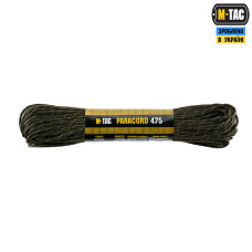 M-Tac паракорд 475 30m OD Green Reflective