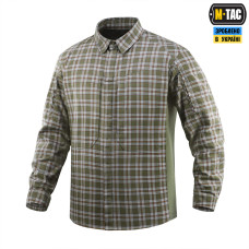 M-Tac рубашка Cotton Shirt Olive/Grey