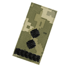 Погон/липучка ВСУ Подполковник Пиксель (7337)