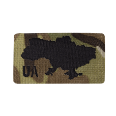 Патч/Липучка Camotec UA Multicam/Черный (8626)