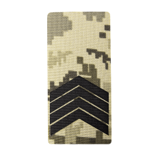 Погон Camotec Старший Сержант (5*10) Пиксель (8784)