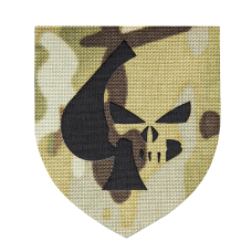 Патч Camotec Пика Каратель (7*8) Multicam (8860)