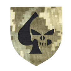 Патч Camotec Пика Каратель (7*8) Пиксель (8861)