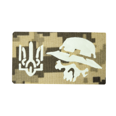 Патч Camotec Панамич (4.5*8) Пиксель/Люмин (8866)