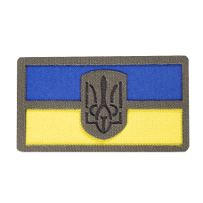 Патч Camotec Герб Украины (4.5*8) Олива (9096)