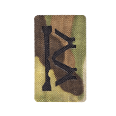 Патч Camotec Руна Беркана (3*5) Multicam (9100)