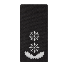 Погон Camotec Полиция Подполковник (5*10) Черный/Рефлект(9244)