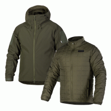 Комплект 2в1 Куртка SoftShell з підстібкою 9421+9422 Олива (9423)