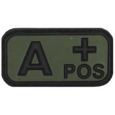 Нашивка группа крови A(II) Rh+, Olive