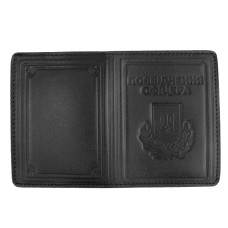 Обкладинка "Посвідчення офіцера" Black