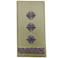 Об'ємний погон ЗСУ полковник, Olive