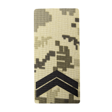 Погон Camotec Младший Сержант (5*10) Пиксель (8782)