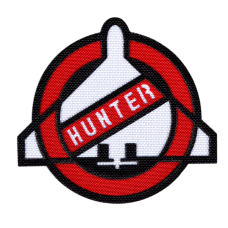 Патч Camotec Шахед Hunter (7*8) Белый (9535)