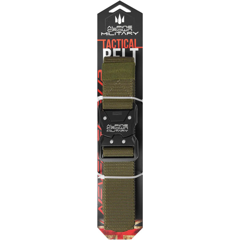 Ремень Alpine Crown Tactical Belts type3 One size Тёмно-Зелёный