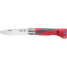 Нож Opinel №7 VRI Inox Outdoor Junior красный