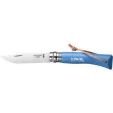 Нож Opinel №7 VRI Inox Trekking лазурный