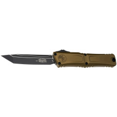 Нож Microtech Combat Troodon GEN III Tanto Edge Black Blade OD Green